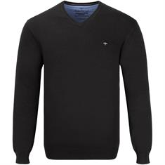 FYNCH HATTON V-Pullover schwarz
