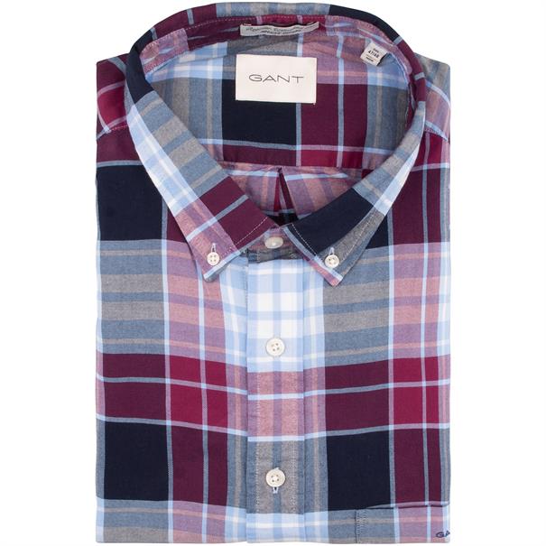 GANT Freizeithemd bordeaux