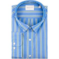 GANT gestreiftes Freizeithemd blau