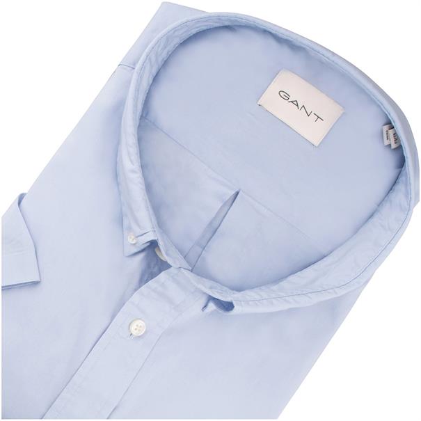 GANT halbarm Freizeithemd blau