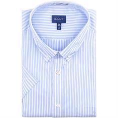 GANT halbarm Freizeithemd hellblau