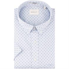 GANT halbarm Freizeithemd hellblau