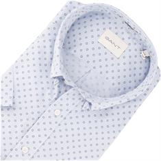GANT halbarm Freizeithemd hellblau