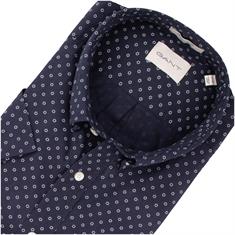 GANT halbarm Freizeithemd marine