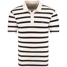 GANT halbarm Poloshirt creme