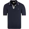 GANT halbarm Poloshirt dunkelblau
