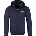 GANT Kapuzen-Sweatjacke dunkelblau