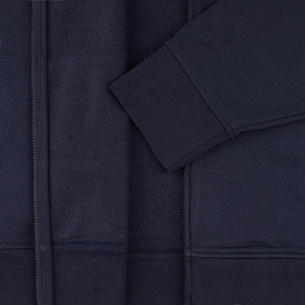 GANT Kapuzen-Sweatjacke dunkelblau