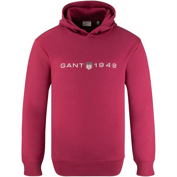 GANT Kapuzen-Sweatshirt bordeaux