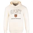 GANT Kapuzen-Sweatshirt creme