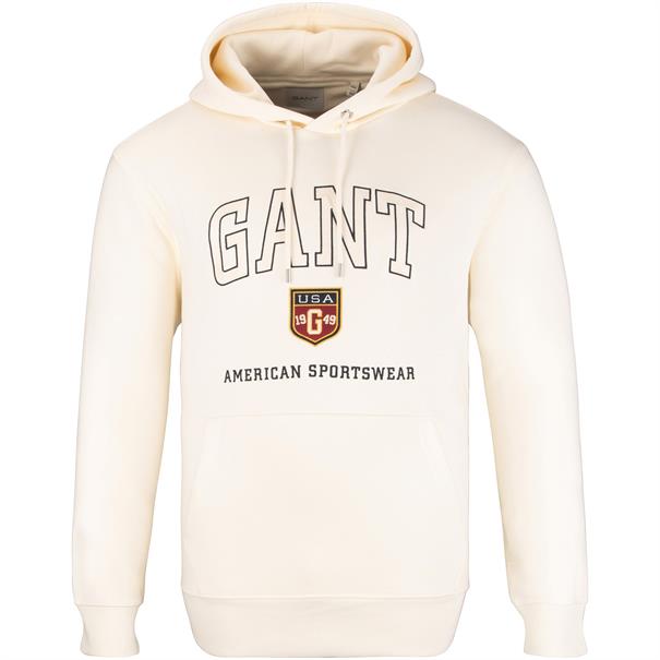 GANT Kapuzen-Sweatshirt creme