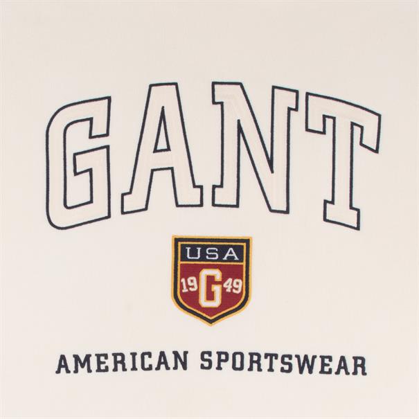 GANT Kapuzen-Sweatshirt creme