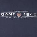 GANT Kapuzen-Sweatshirt dunkelblau