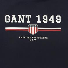 GANT Kapuzen-Sweatshirt dunkelblau