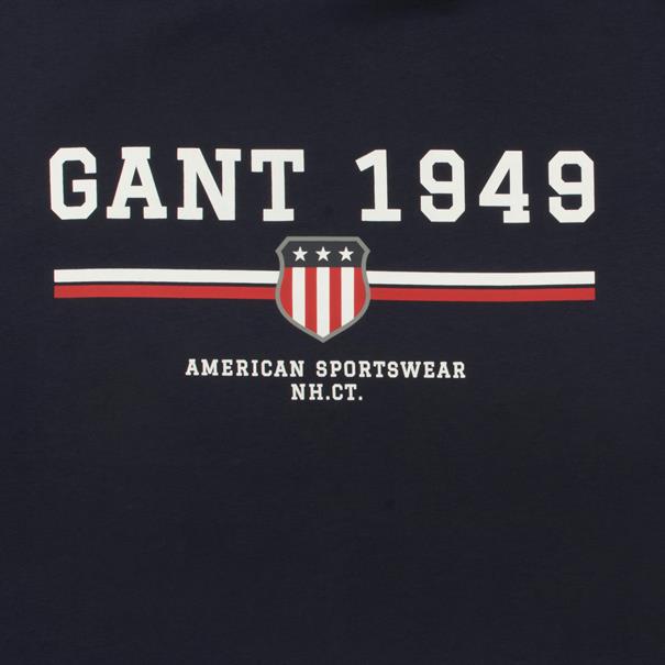 GANT Kapuzen-Sweatshirt dunkelblau