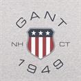GANT Kapuzen-Sweatshirt grau-meliert