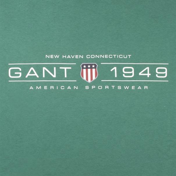 GANT Kapuzen-Sweatshirt grün