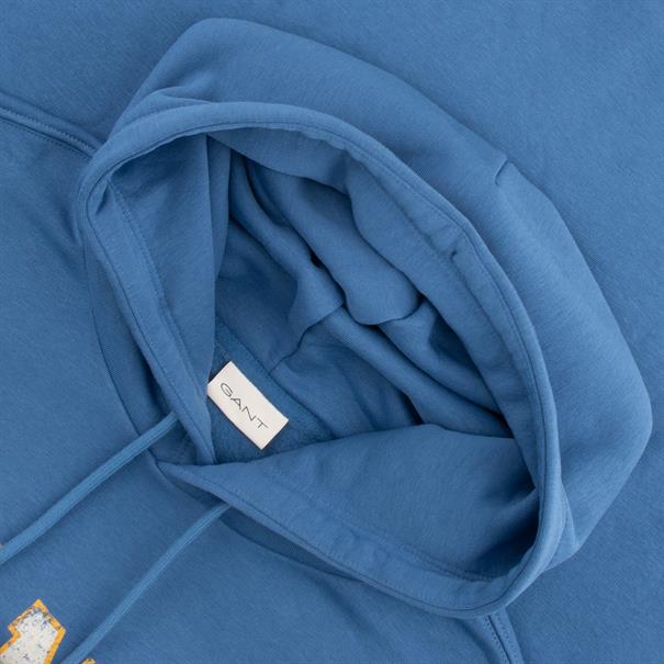 GANT Kapuzen-Sweatshirt hellblau