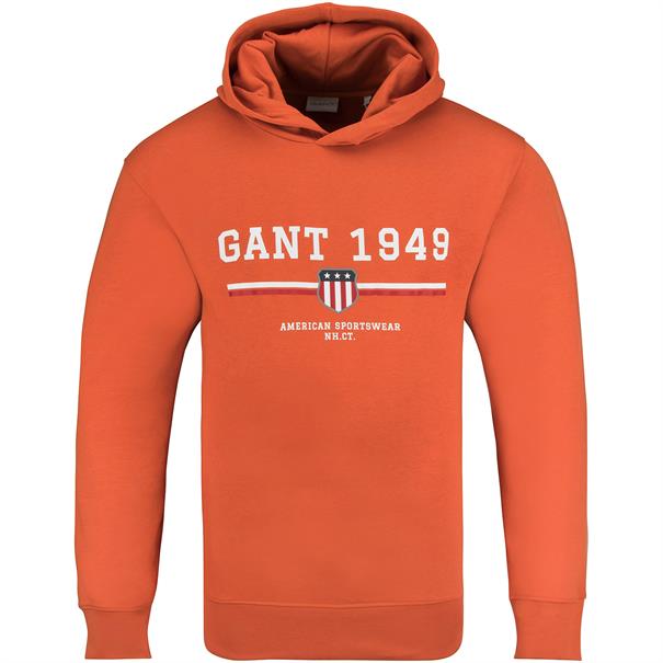 GANT Kapuzen-Sweatshirt orange