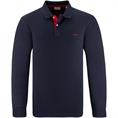 GANT langarm Poloshirt dunkelblau