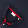 GANT langarm Poloshirt dunkelblau