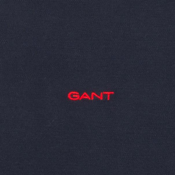 GANT langarm Poloshirt dunkelblau