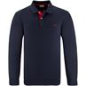 GANT langarm Poloshirt dunkelblau