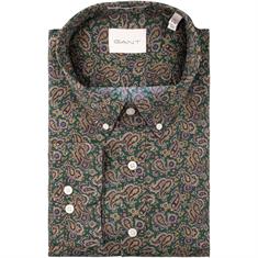 GANT Paisley Freizeithemd grün