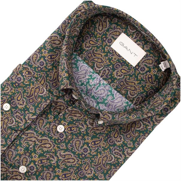 GANT Paisley Freizeithemd grün