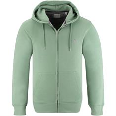 GANT Sweatjacke hellgrün