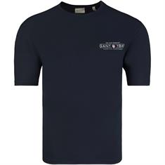 GANT T-Shirt dunkelblau