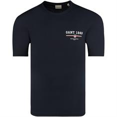 GANT T-Shirt dunkelblau