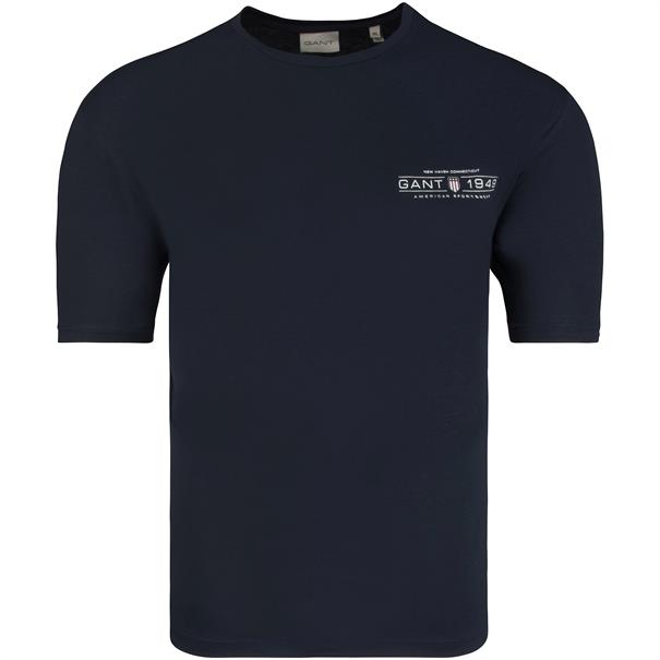 GANT T-Shirt dunkelblau