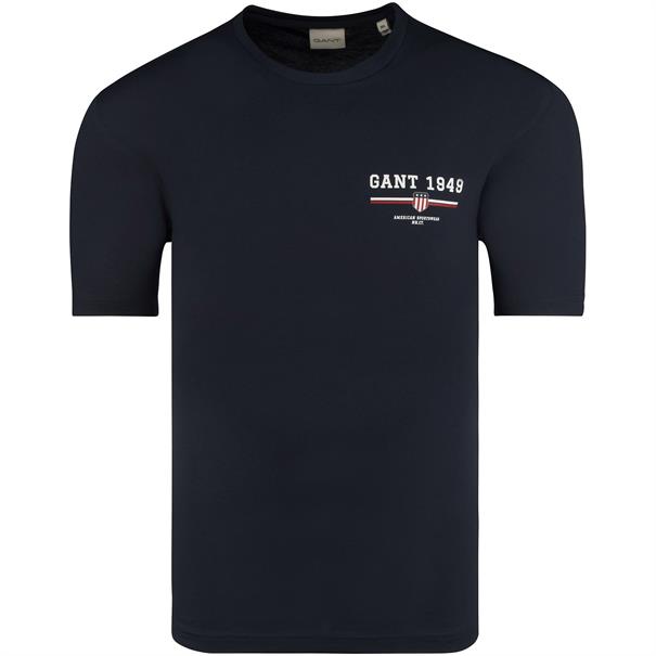 GANT T-Shirt dunkelblau