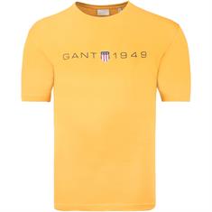 GANT T-Shirt gelb