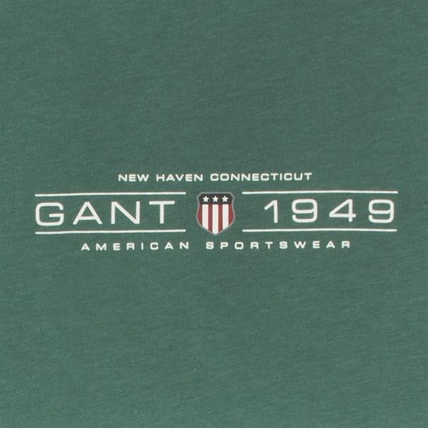 GANT T-Shirt grün