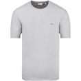 GANT T-Shirt hellgrau