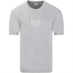 GANT T-Shirt hellgrau