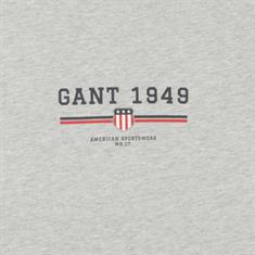 GANT T-Shirt hellgrau