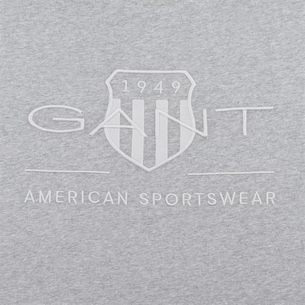 GANT T-Shirt hellgrau