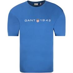 GANT T-Shirt royal-blau
