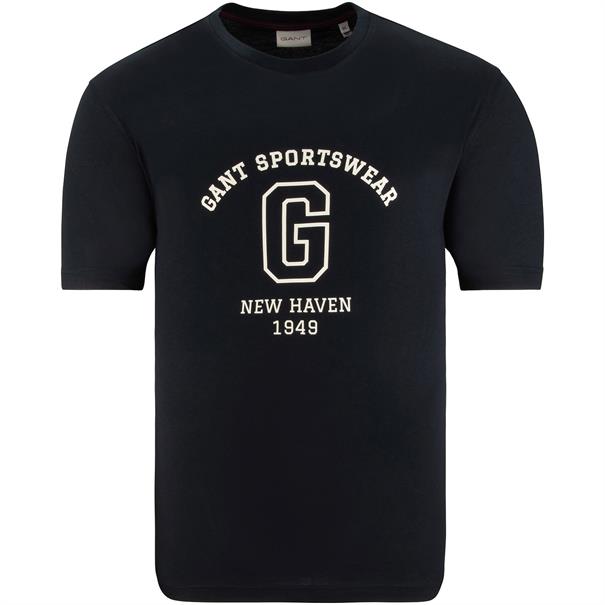 GANT T-Shirt schwarz