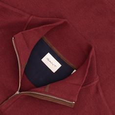 GANT Troyer-Sweatshirt bordeaux