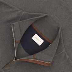 GANT Troyer-Sweatshirt grau