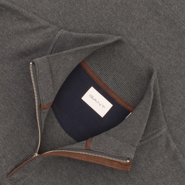 GANT Troyer-Sweatshirt grau