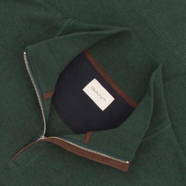 GANT Troyer-Sweatshirt grün