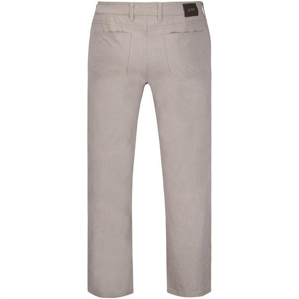GARDEUR Baumwollhose beige