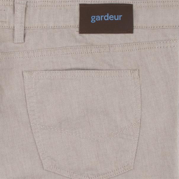 GARDEUR Baumwollhose beige
