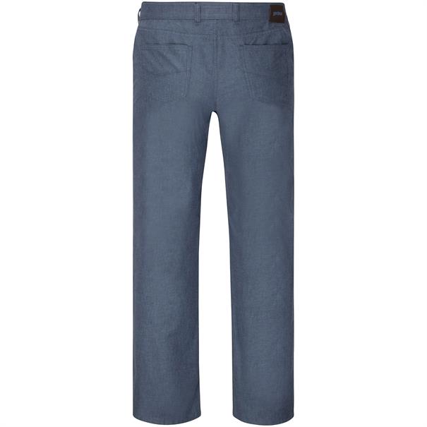 GARDEUR Baumwollhose blau