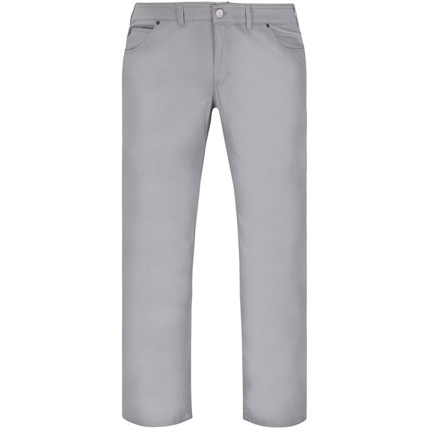 GARDEUR Baumwollhose hellgrau